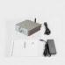 AMP35 (52A Op Amp) 2x100W Hifi Bluetooth Amplifier Mini Audio Power Amplifier USB Sound Card Silver