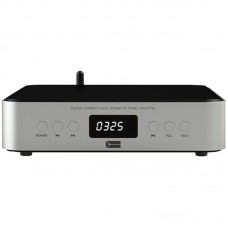 AMP65PLUS 2x50W Digital Lossless Music Player Power Amplifier Hifi Bluetooth Player Mini Amp Silver