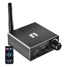 Famshion D18 Bluetooth Receiver 5.1 with Remote Control for Old Speakers Power Amp Lossless Stereo