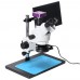 7X-45X Simul-Focal Trinocular Microscope Stereo Microscope with 51MP Camera for Soldering Repair