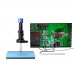 24MP 2K 1080P 60FPS Digital Microscope w/ HDMI USB Microscope Camera LED Light 180X Lens for Repair