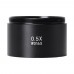 7X-50X Stereo Trinocular Head + WF10X/22mm Eyepiece Rubber Eye-Guards 0.5X Auxiliary Objective Lens