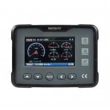 Mebay Diesel Gas Engine Speed RPM Monitor Panel Meter Gauge GM70C with CAN Port Built-in J1939 protocol