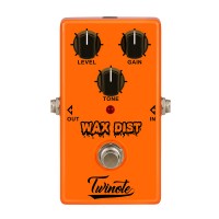 Twinote WAX DIST Vintage Distortion Effects Pedal Guitar for Rock Morden Blues Style Classic Distortion Sound Guitar Accessories