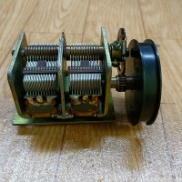 CB-2-365 Variable Capacitor Second-Hand Tuning Capacitor with Reduction Wheel for Crystal Radio DIY