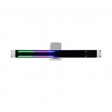 19" 120-LED Music Spectrum Display USB Voice-Activated Rhythm Light (Type 1) for 1U Audio Cabinet