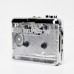 TON010 Portable Cassette Converter Cassette Tape to MP3 Converter w/ Type C Port Transparent Shell