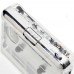 TON010 Portable Cassette Converter Cassette Tape to MP3 Converter w/ Type C Port Transparent Shell