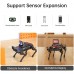 PuppyPi Advanced Kit AI Robot Quadruped Robot ROS Open Source Robot Dog with AI Vision 1MP Camera