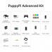 PuppyPi Advanced Kit AI Robot Quadruped Robot ROS Open Source Robot Dog with AI Vision 1MP Camera