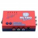 RetroScaler2x AV Converter and Line-Doubler AV to HDMI Converter Set Red for PS2/N64/NES/Dreamcast