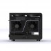 Mini PC Transparent Acrylic Geeek C2 A4 ITX Computer Case A4 Transparent Case USB 3.0 PCI-E3.0*16 Graphics Card -Black