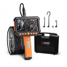 G5002-B 3-Lens Wifi Endoscope 2MP Borescope Industrial Inspection Camera with 5" Color Screen