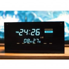VFD Clock Assembled Desktop Clock Creative Vehicle Display Cyberpunk Gift for Boyfriend