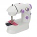 Mini Desktop Sewing Machine Portable Sewing Machine Electric Type Dual Speed Double Thread w/ Light