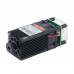 JAN45450Z-003 15W Engraving Laser Module 450NM Blue Laser Module K40B50W-I with Adjustable Focus