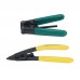 Fiber Optic FTTH Tool Kit Optical Fiber Cold Splicing FC-6S Fiber Cleaver 1MW 5KM Red Light Pen