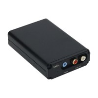 CM6631A Black Front Panel Digital Interface USB DAC Sound Card USB To I2S/SPDIF Coaxial 32Bit 192K