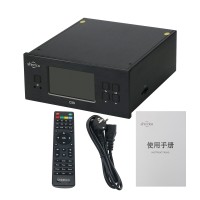 XRK Shinrico D3S Turntable HIFI Digital Music Audio Player Support FLAC APE WAV ALAC OGG DSD64 DFF DSF SACD ISO -Black
