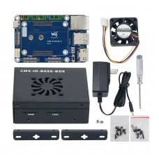 CM4-IO-BASE-BOX-A Mini Computer Kit Mini PC With CM4 IO Board For Raspberry Pi Compute Module 4