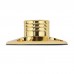 Pure Copper Universal LP Vinyl Record Weight Turntable Stabilizer Clamp (Golden 320G/0.7LB)