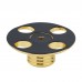 Pure Copper Universal LP Vinyl Record Weight Turntable Stabilizer Clamp (Golden 320G/0.7LB)