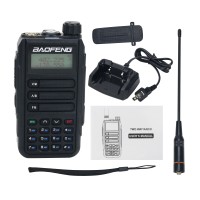 Baofeng UV-16 12W 20KM Walkie Talkie Marine Handheld Transceiver Radio VHF UHF Manual Adjustment