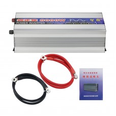 8000W Pure Sine Wave Power Inverter Dual Digital Screens (12V to 220V) for Home Solar Power System