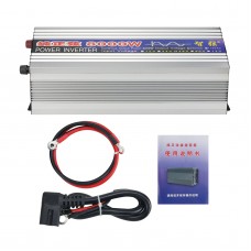 8000W Pure Sine Wave Power Inverter Dual Digital Screens (48V to 220V) for Home Solar Power System