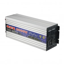 8000W Pure Sine Wave Power Inverter Dual Digital Screens (60V to 220V) for Home Solar Power System