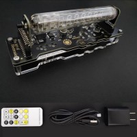 Nixie Tube Clock Advanced Version Clear Acrylic Fits for QS30-1 SZ1-1 SZ3-1 SZ-8 