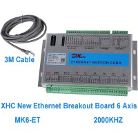 MK6-ET Mach3 6-Axis CNC Controller Board Ethernet Motion Card CNC Breakout Board of High Quality