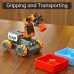 MasterPi AI Robot Open Source Smart Robot Car w/ Mecanum Wheel Robot Arm without Motherboard SD Card