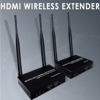 200M/656FT Wireless HDMI Extender HDMI Transmitter Receiver (1080P) for Conference PC TV Projector