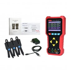 YTE2030 Three-Clamp Digital Phase VA Meter High-Precision Voltmeter Ammeter with 3.5" LCD Screen