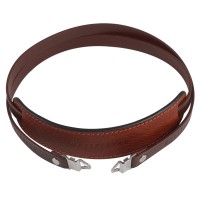 Leather Neck Strap Camera Strap For Hasselblad 500cm 501cm 503cw 503cx 500ELX 1000F 1600F-Coffee Color