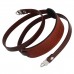 Leather Neck Strap Camera Strap For Hasselblad 500cm 501cm 503cw 503cx 500ELX 1000F 1600F-Coffee Color