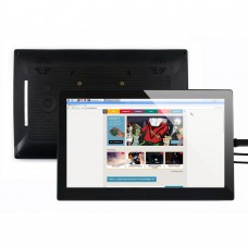 13.3" Capacitive Touch Screen LCD IPS Screen with Case for Raspberry Pi Various Devices and Systems