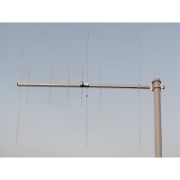 VHF UHF Yagi Antenna Featuring Portable Design Easy Installation and Removal for HAM Radio Uses
