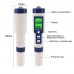 5-In-1 Water Quality Tester Pen-Shaped Water Quality Meter EZ-9909A for TDS/EC/PH/SALINITY/TEMP