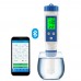 5-In-1 Bluetooth Water Quality Meter Water Quality Tester BLE-9909 to Measure PH/TDS/EC/SALT/TEMP