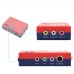 RetroScaler2x AV Converter Line Doubler (Blue) for Retro Game Consoles PS2/N64/NES/Dreamcast/Saturn