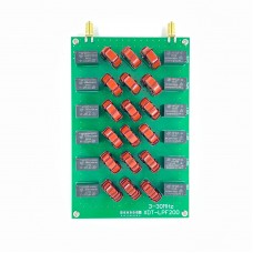 3-30MHz Low Pass Filter Board HF Low Pass Filter XDT-LPF200 for Shortwave Power Amplifiers Radios