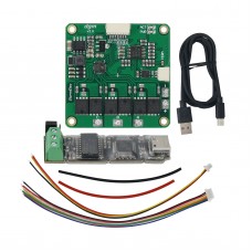 DGM V1.2 DC Motor Driver Board With USB To CAN Module For Odrive MIT Single Motor FOC BLDC Servo
