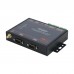 HF2221 Industrial Grade 2-Port Serial Server RS232/485/422 to Wifi/Ethernet w/ Suction Cup Antenna