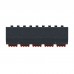 B028 Amplifier Speaker Selector 2 IN 8 OUT Passive Power Amplifier Speaker Switcher Lossless Sound Quality