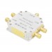 10M-3GHz RF Power Splitter Clock Distributor 1 IN 4 OUT with SMA Connector for 2.4G Wifi Uses