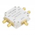 10M-3GHz RF Power Splitter Clock Distributor 1 IN 4 OUT with SMA Connector for 2.4G Wifi Uses