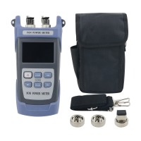 1310NM 1490NM 1550NM PON Power Meter Fiber Optic Power Meter with SC/APC Adapter for FTTx Projects