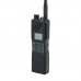 HamGeek AR-152 15W FM VHF UHF Radio Outdoor Walkie Talkie Handheld Transceiver with Flashlight Black